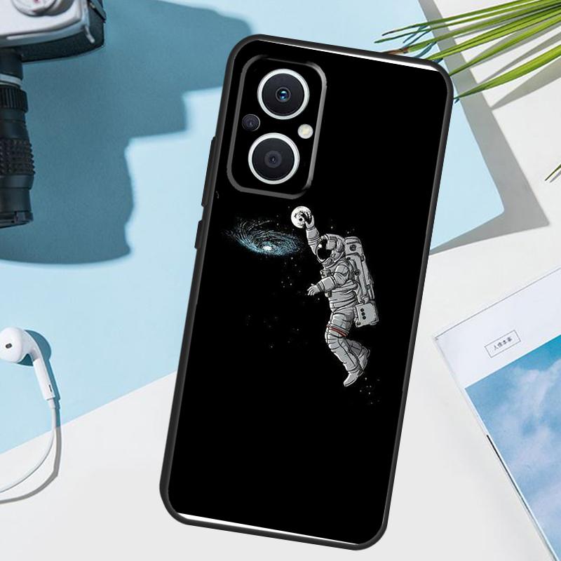 Planet Astronaut Cover For OPPO Reno 12F 11F 13F 14F 8T 7 8 Lite 10 11 12 13 14 OPPO Find X9 X8 X6 X5 Pro Case
