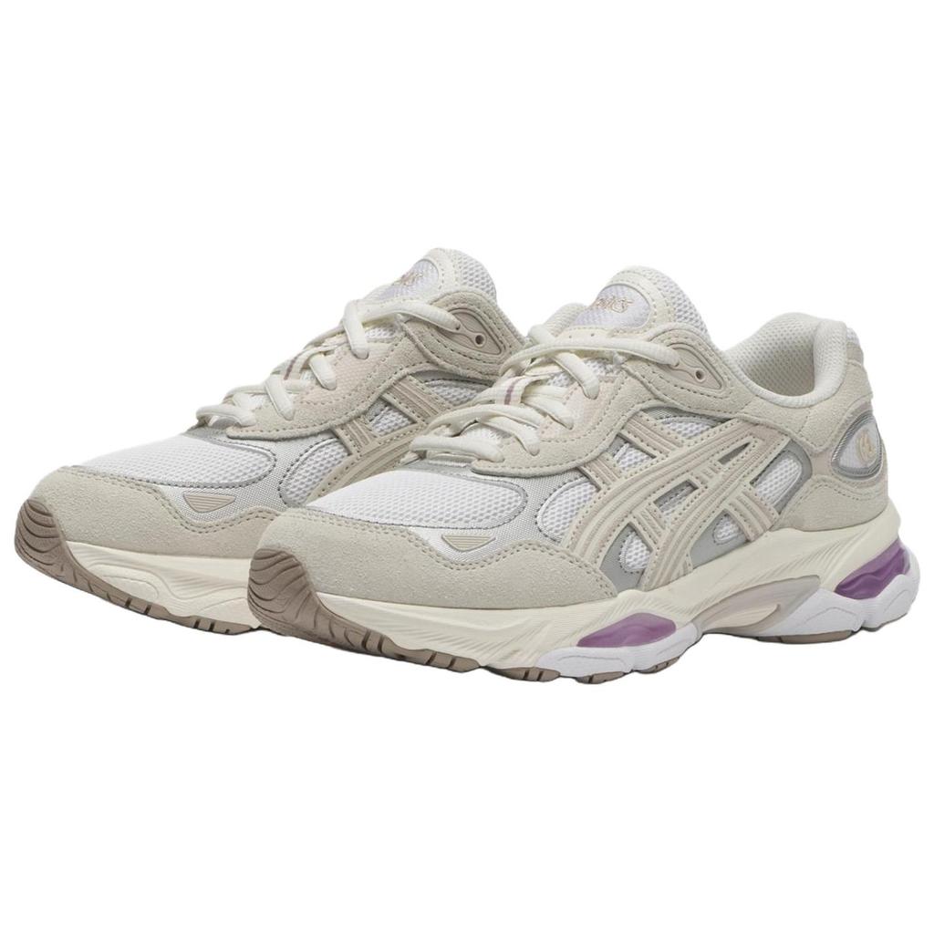 ASICS Gel NYC 2.0 White Cream Purple Unisex Sneakers 1203A895-101