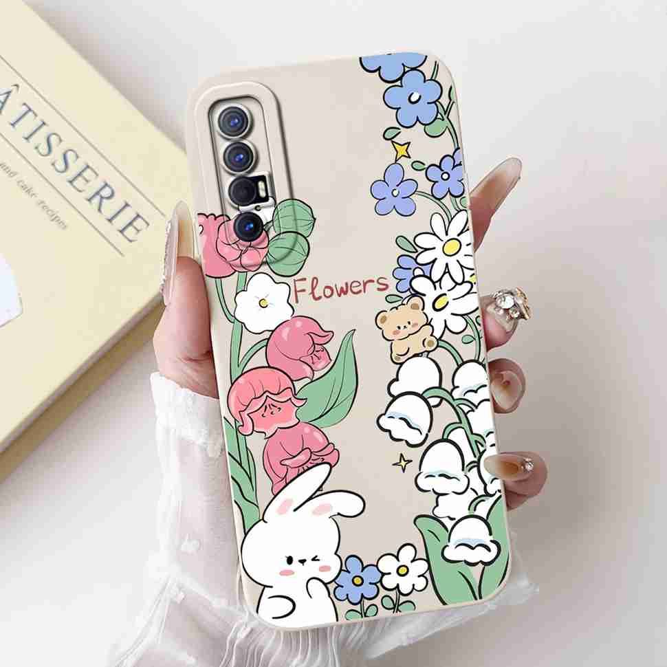 New Design Case For Oppo Reno3 Pro 5G CPH2009 Protective Silicone Soft TPU For Oppo Reno 3 Reno3 Pro 5G Phone Cover Shell Case