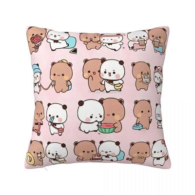 Bubu Dudu Cute Cartoon Bear Character Pillow Cover Kawaii Panda Pillow Case Cushion Cover Pillowcases For Sofa Home Decoration