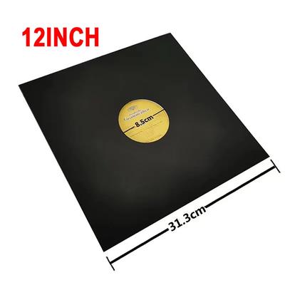 10pcs 12 Inch Vinyl Records Sleeve LP Record Cover Resealable Outer Sleeves Composite Kraft Paper Bag Vinyl Record Storage Bags