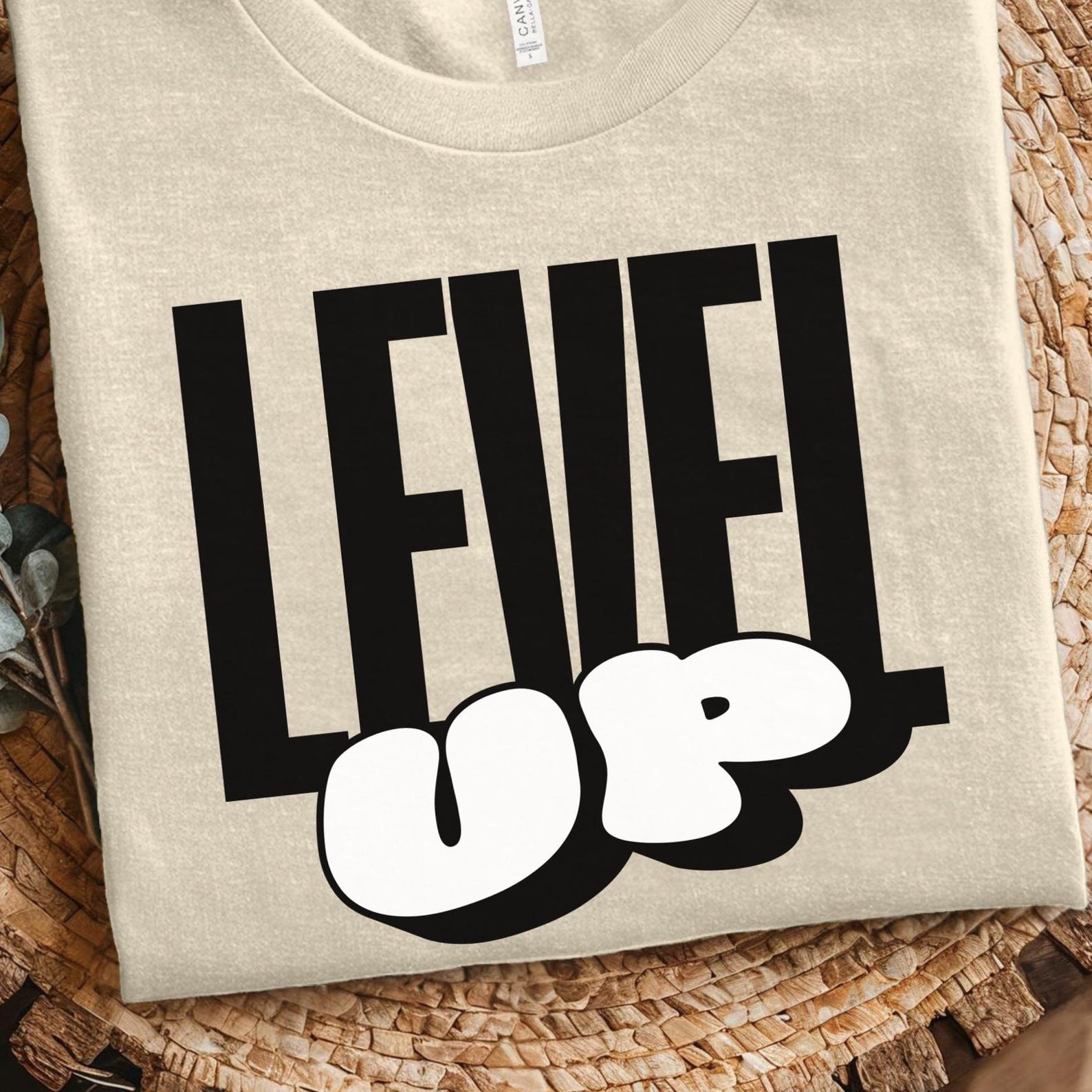 Level Up Gamer Shirt Bubble Font Gaming Shirt Funny Gamer Shirt Cool Gamer Tee Gamer Birthday Gamer Gift Idea Video Game Shirt Cute Tee XL