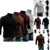 Comfortable Mens High Collar Sweater Turtleneck Long Sleeve Stretch Warm Jumper For Every Occasion