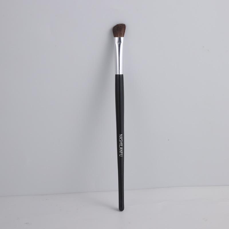 Silk Family Makeup Brush Set: Contour, Loose Powder, Blush, Blending, Eyebrow, Eye & Nose Shadow Brushes.