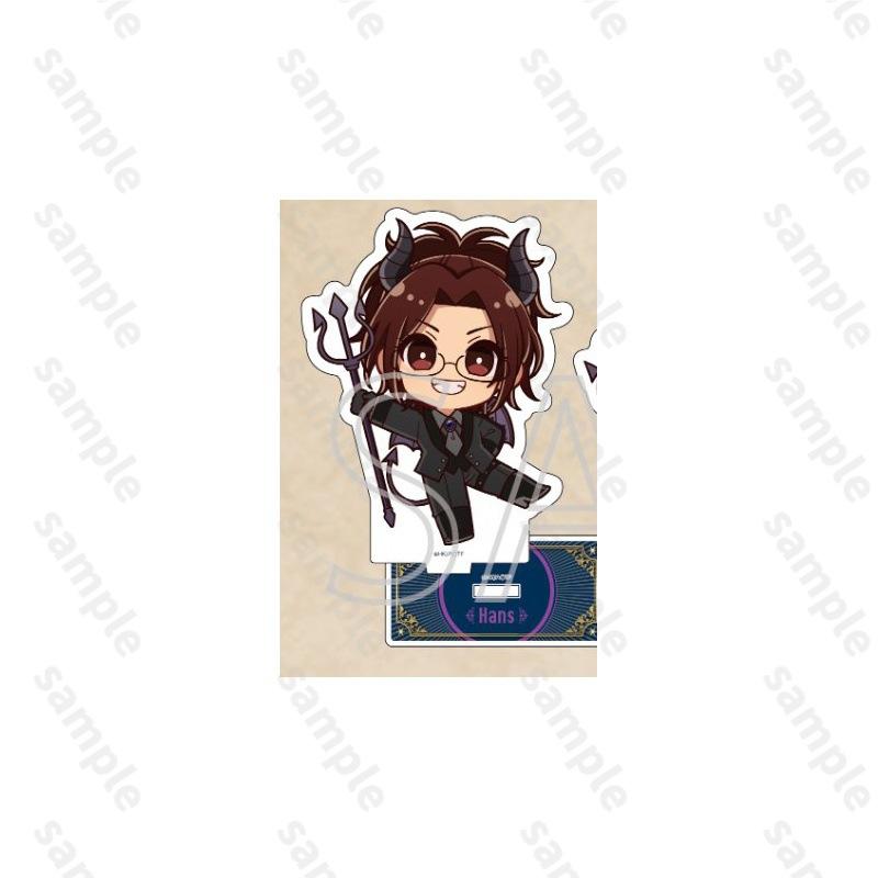 Attack On Titan Figure Game Peripherals Princess Cafe Angel And Devil Cute Version Acrylic Stands Collectible Ornaments Boy Toy