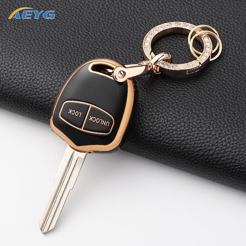 Soft Tpu Car Key Case Cover Shell For Mitsubishi Asx Mirage Montero Shogun L200 Colt Outlander Pajero Lancer Ex Auto Accessories
