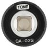TONE Quick Adapter Drive Angle Black HPQA-02S 6.35mm (1/4")