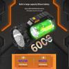 Jujingyang P50 Solar Rechargeable LED Searchlight