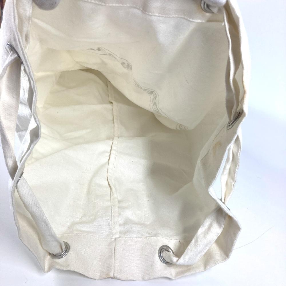 CHROME HEARTS logo Drawstring bag Shoulder Bag cotton White