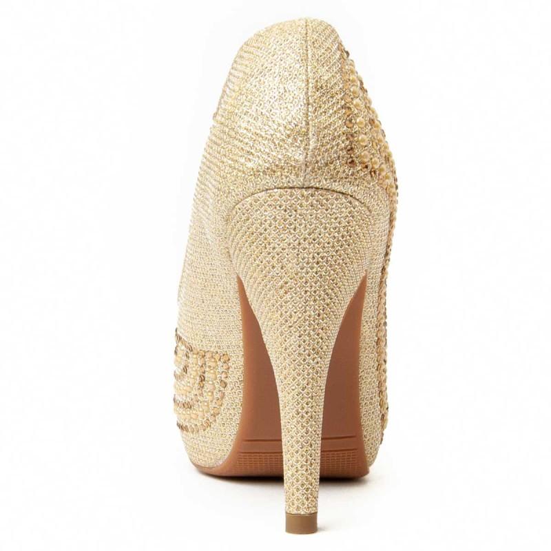 Zapato De Tacón Para Mujer.  Montevita  Unne4  91265