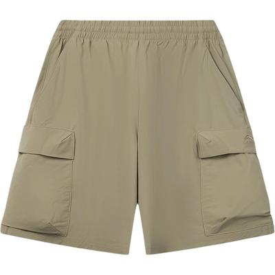 Lacing Versatile Solid Color Sports Shorts Men Shorts AKSW407-2
