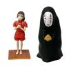 Anime La Città Incantata Senza Faccia Modello Azione Maschile in PVC Set Personaggio di Hayao Miyazaki Giocattolo Regalo
