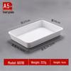 Commercial A5 Melamine Rectangular Serving Tray