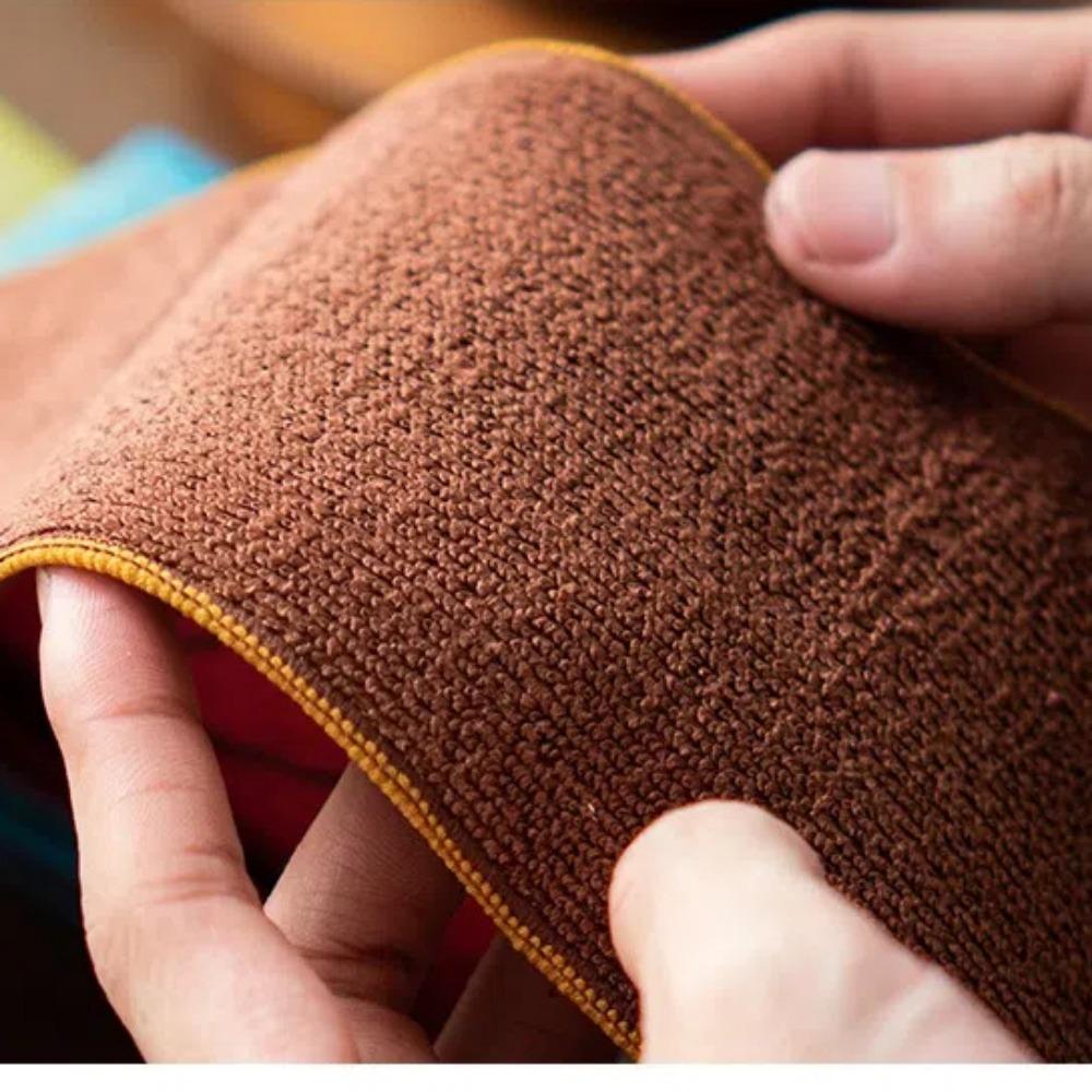 New Thickened Painted Tea Towel Absorbent Cotton Cleaning Cloth Tea Napkin Tea Ceremony