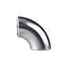 2.5 3 3.5 mm Thick 25 27 32 34 38 -89 mm OD Butt Weld 90 Degree Elbow SUS 304 Stainless Steel Sanitary Pipe Fitting Home Brew