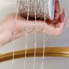 Antiquity Style Jewelry Making Chain 10 Meter Length Rhinestone Charm Pendant  For Girls