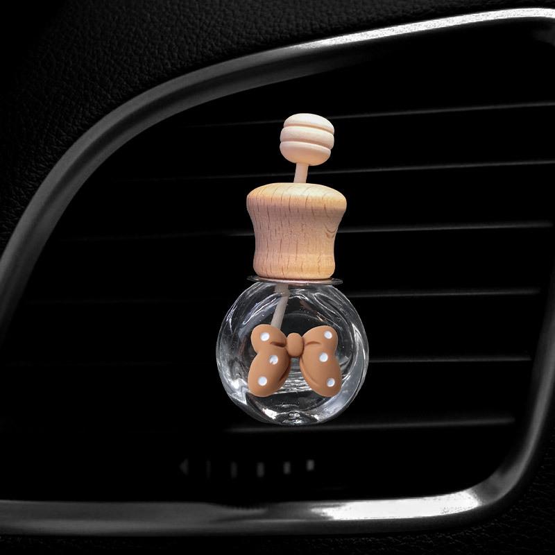 Cartoon Car Air Vent Perfume Bottle Ornament