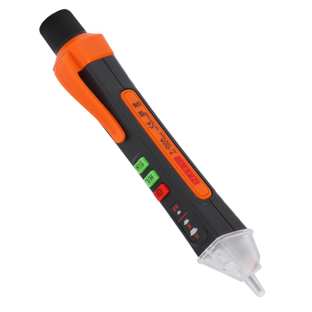 T?02A Voltage Tester ABS Non Contact Voltage Tester with Infrared Pointing Function for Power