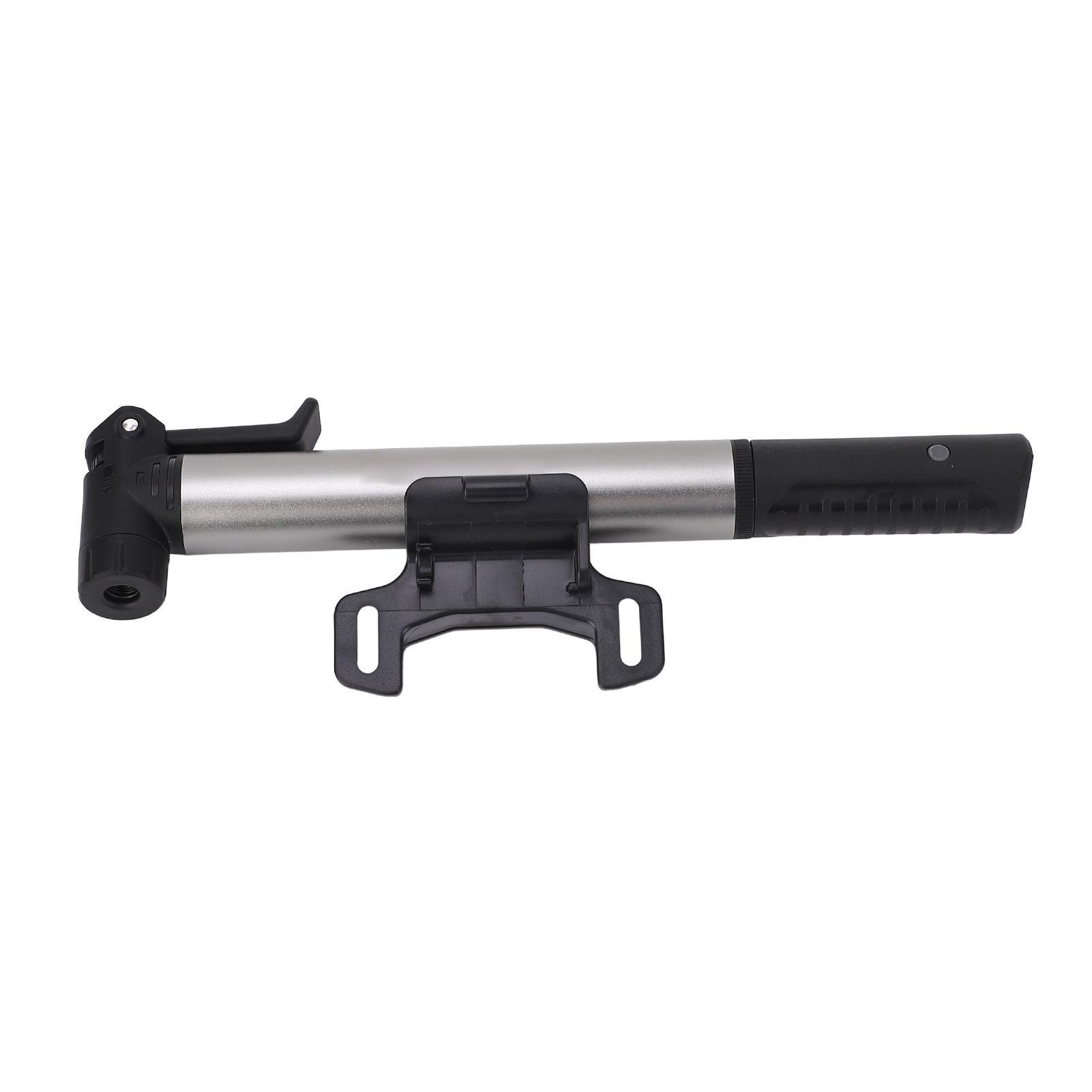

Portable Bike Pump High Pressure Frame Mount Nozzle Aluminum Alloy Small Hand Pump for Road Mountain Bikes