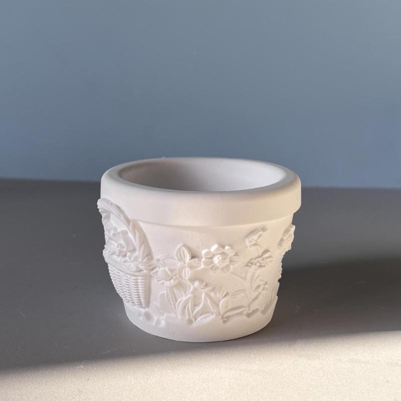Owl Inspired Silicone Mold For Flower Pots Containers And DIY Projects Food Grade Flexible Material Pencil Holder Mold