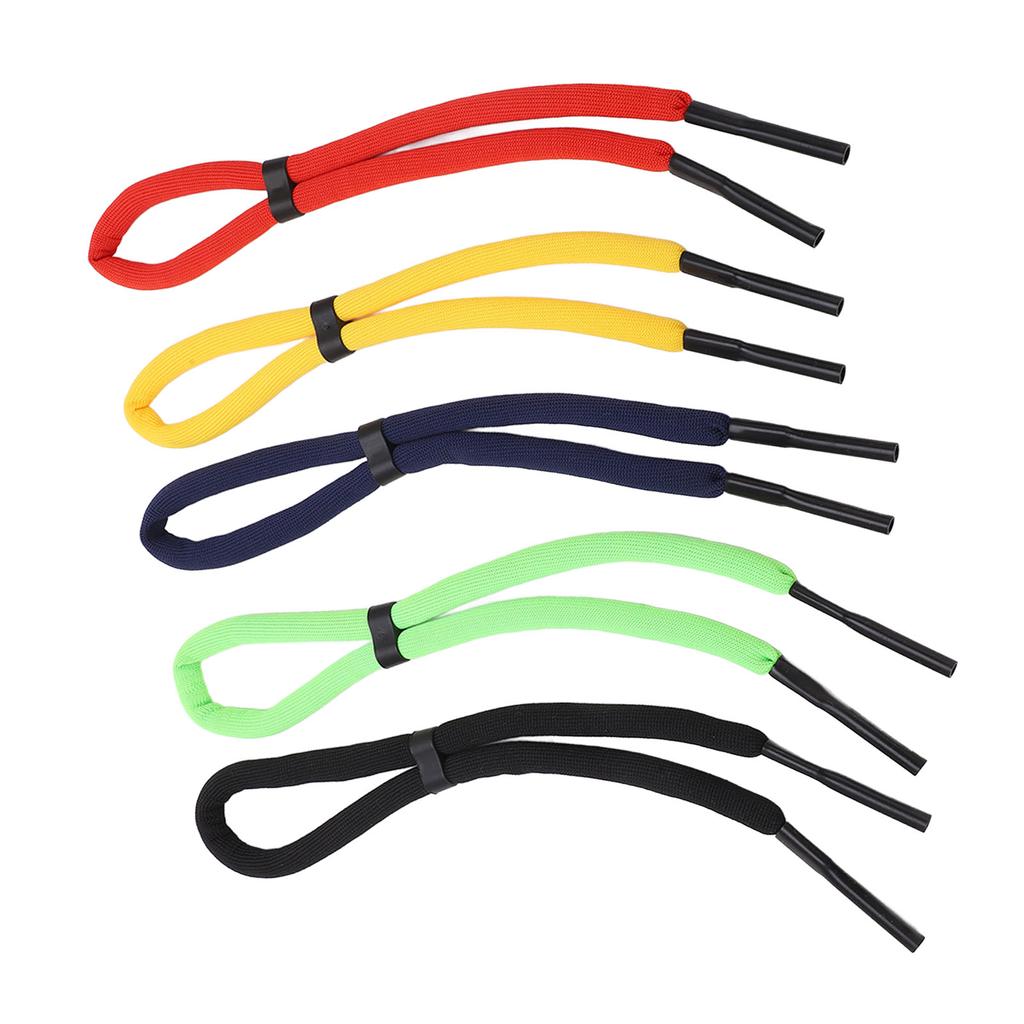 5Pcs Floating Sunglass Strap 5 Colors Floating Sport Glasses Strap for Sailing Motorboats Surfing Water Sports