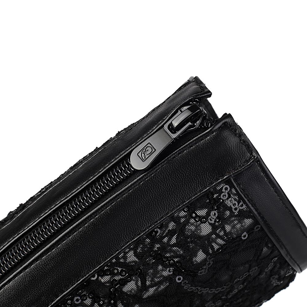 Black White Women Sandals Low Heel Big Size 46