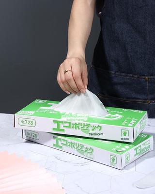 Farbig verpackte abnehmbare Catering-Handschuhe - Lebensmittelgeeignete verdickte CPE-Einweghandschuhe