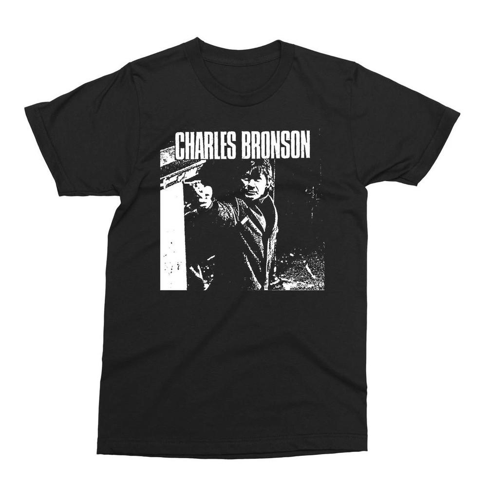 CHARLES BRONSON - T-SHIRT, CHARLES BRONSON Unisex Shirt S-5XL Q8312 Unisex T-Shirt S