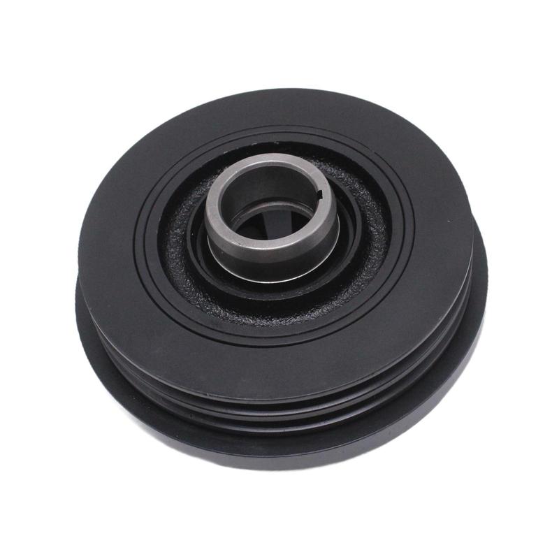 Harmonic Balancer Crankshaft Pulley High Performance Quick Installation Spare Part 13408-17020 Metal for Toyota Truck Auto