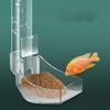 Aquarium Acrylic Feeding Tube Anti-stuck Fish Design Transparent Fish Feeder Suitable For a Variety of Fish Tanks