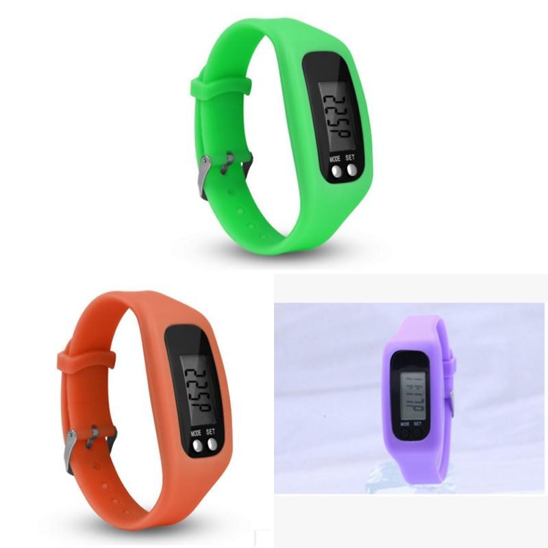 Stylish Led Pedometer Sport Bracelet Wristband Smart Watch With Colorful Design And Useful Features
