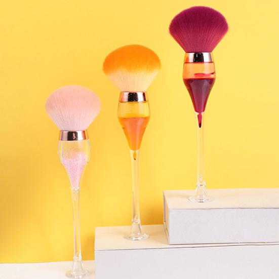 Concealer Brush Comfortable Exquisite Delicate Glass Style Makeup Brush for Girl