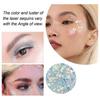 Vibrant Fish Scale Glitter Gel Set  3PCS Color-Shifting Eyeshadow & Body Makeup for Stage, Parties & Festivals  Long-Lasting, Safe, Easy To Apply for