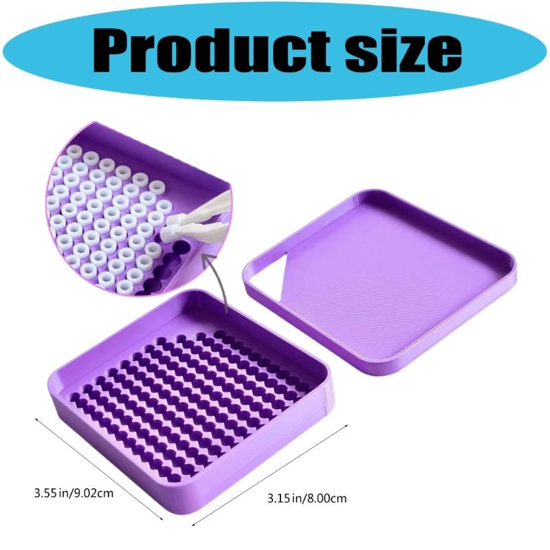 Portable Beads Calibration Tray for Multipurpose Lab and Crafting Use