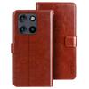 IDEWEI For Motorola Moto G Stylus 5G (2025) Stand Case Crazy Horse Texture Leather Phone Cover