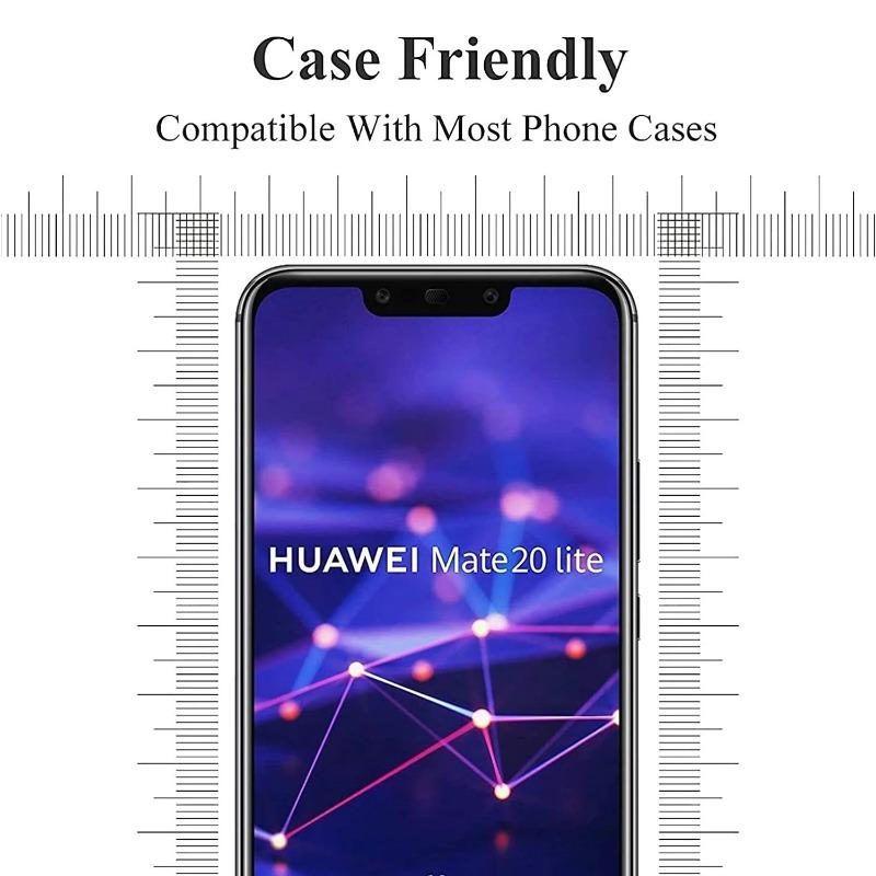 4Pcs Tempered Glass For Huawei Mate 20 Lite Screen Protector Glass Film