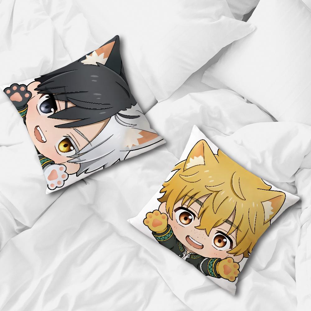 anime WIND B-BREAKER chibi S-Sakura Haruka Comfortable soft Pillow Case for Sofa Living Room Home office Decor Protective Covers