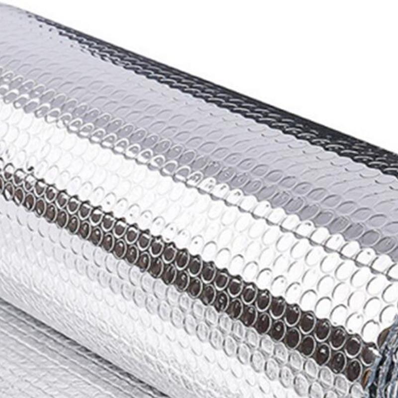 Radiator Heat Reflector Back Foil Heat Reflective Length 5M Heat Energy Saving Film Pad Aluminum Film with Sticker Heat 50Cm*5M
