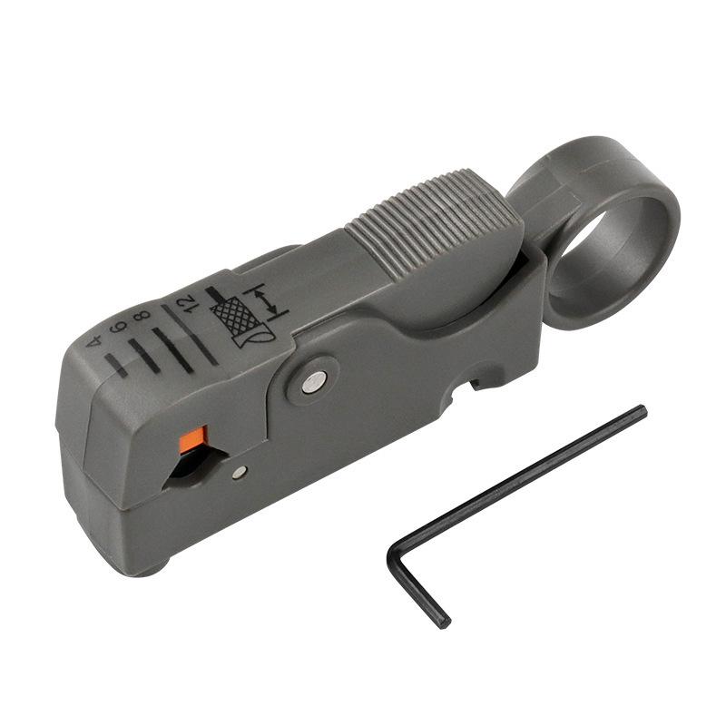 Coaxial Cable Stripper & Network Cable Pliers Wire Stripping Tool