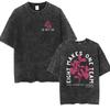 Vintage Washed Ateez Yunho Kpop Band Album 2026 TShirt Mens Women Hip Hop Loose Korean Fashion Short Sleeve T Shirt Streetwear