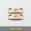 NEW 1 Pair Metal Shoelaces Buckle AF1 Shoe Decoration Suitable for All Shoes Sneakers Shoes Accessories Flat Shoelace Buckle