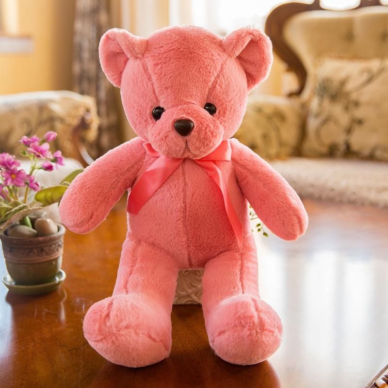 Ten-color Teddy Bear Doll Soft Cute Plush Toy Doll Children's Plush Toy Soothes the Bear
