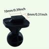 A Car Dashcam Mount That Rotates 360 Degrees, Adjustable, with a Stable And Durable Suction Cup. Includes One Black Portable Navigation Mount