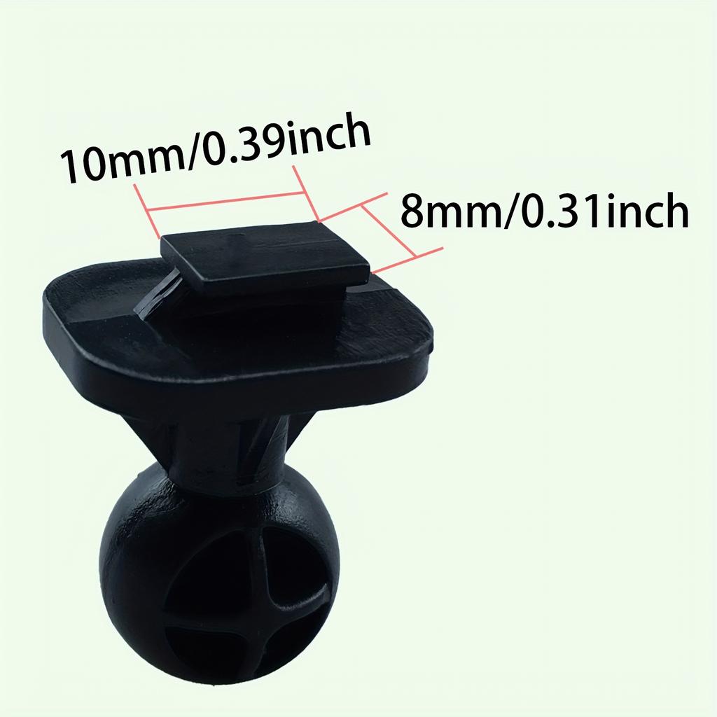 A Car Dashcam Mount That Rotates 360 Degrees, Adjustable, with a Stable And Durable Suction Cup. Includes One Black Portable Navigation Mount