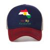 Vintage Kurdistan Kurdish Graphic Baseball Cap Fashion Street Summer Style Snapback Hats Adjustable Breathable Sun Hats