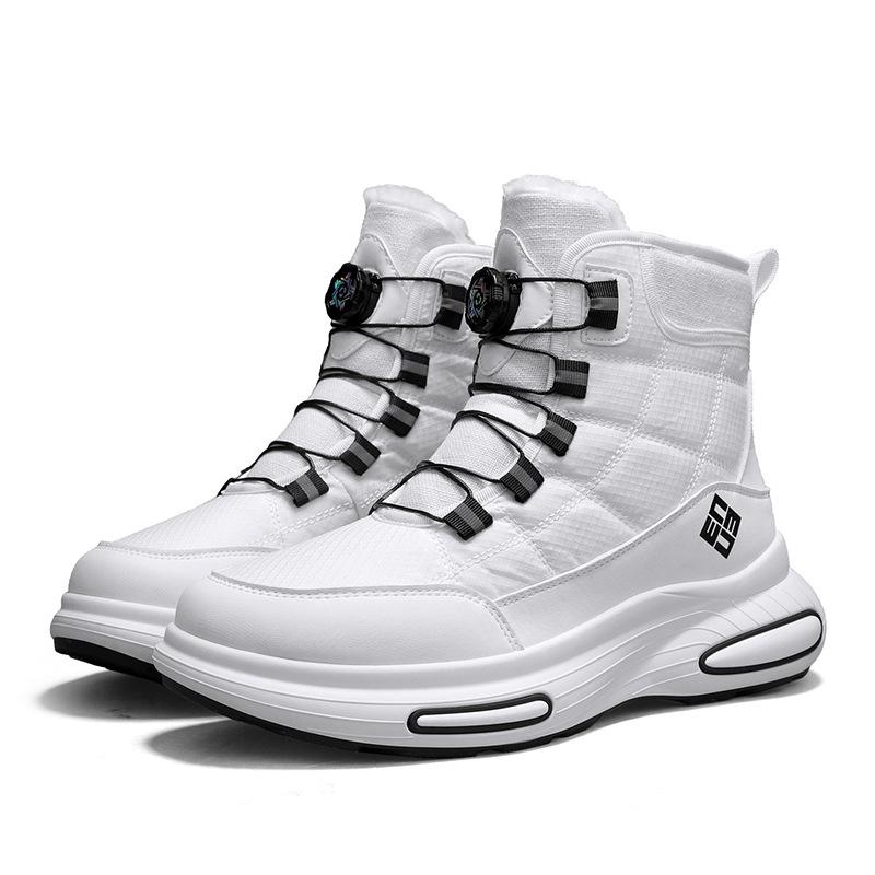 2026 New Winter Snow Boots for Men High Quality Warm Shoes for Men Waterproof Non-Slip Plush Cotton Boots Men Botas Para Hombre