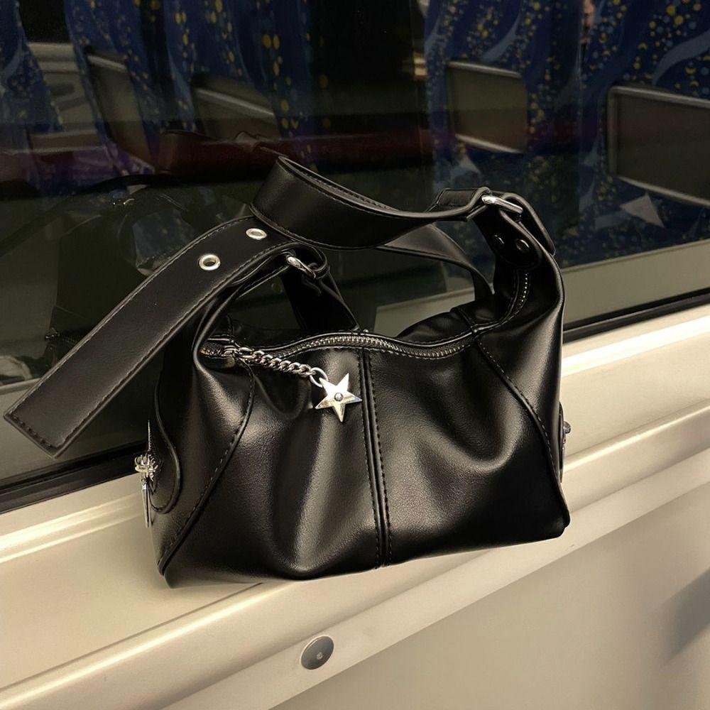 

Естетична Y2K сумка під пахвами Harajuku Punk Crossbody Bag Punk Punk Shoulder Bag Outdoor чорний