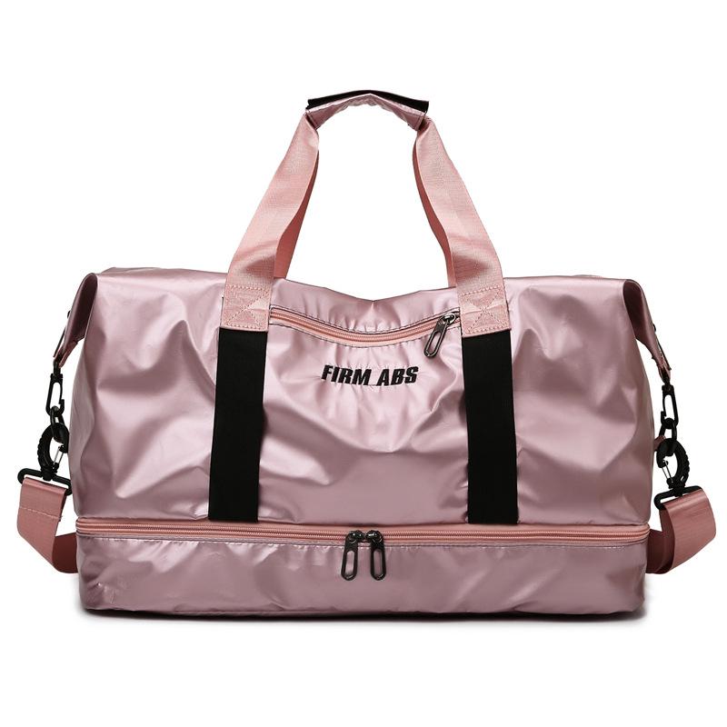 Large Capacity Wet/Dry Separation Fitness Travel Bag: Versatile Shoulder, Crossbody, Handheld Yoga Bag