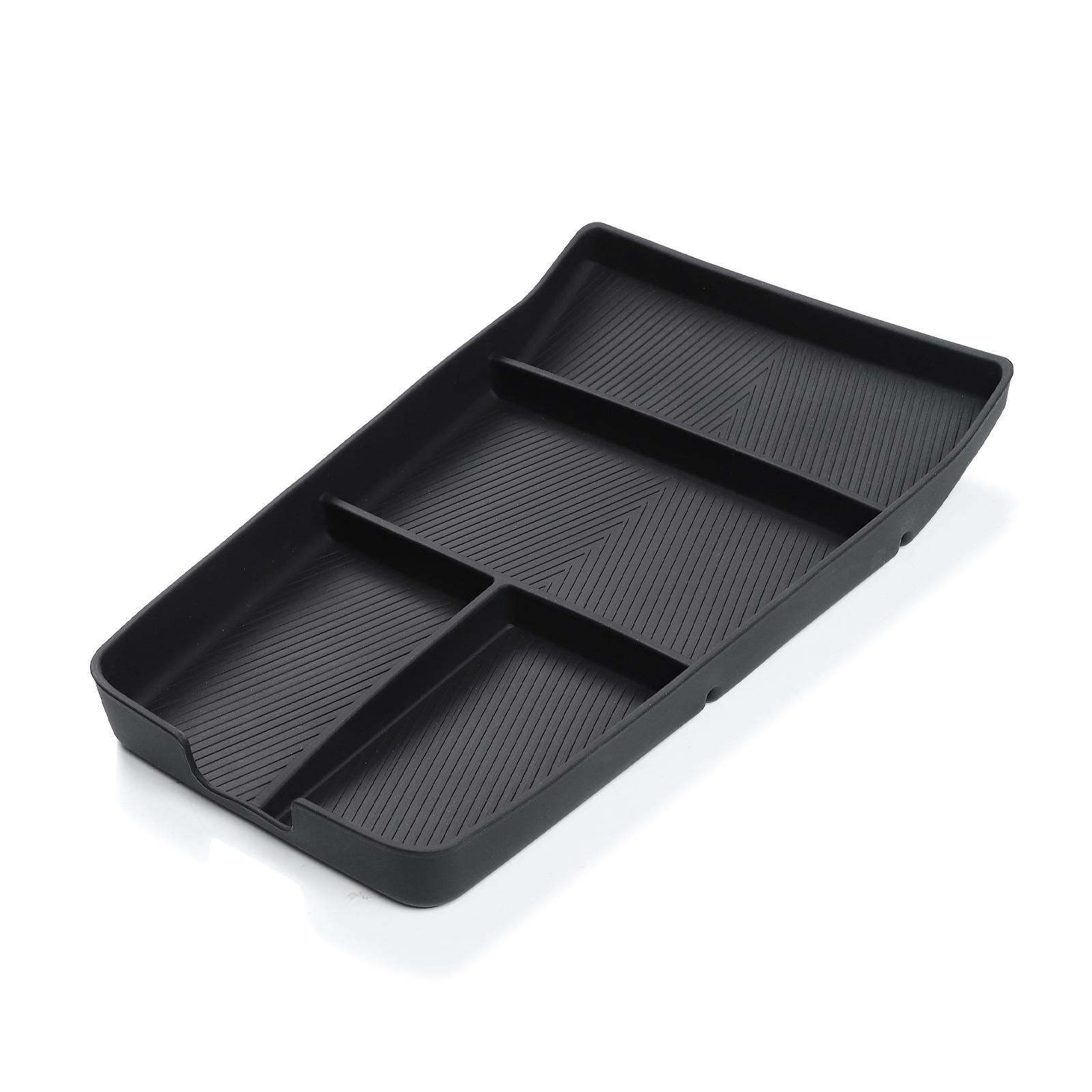 

Smabee Car Center Console Box for Xpeng G9 Central Lower Layer Storage Tray Organizer Accessories Stowing Tidying BLACK