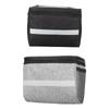 Bicycles Handlebar Bag Bike Panniers Coolers Bag with Reflective Strips Front Handlebar Storage Pouches Cycling Accessory
